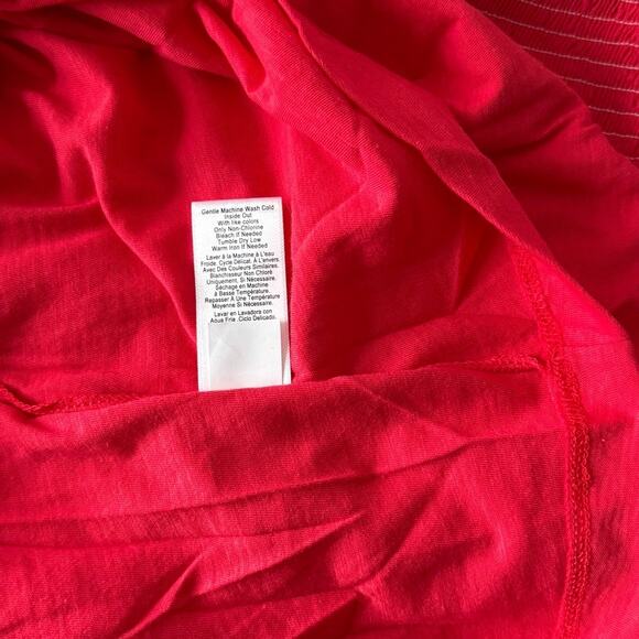 Nation LTD Penelope Cross Back Midi Dress in Cherry Bomb Size XXL - Picture 9 of 10